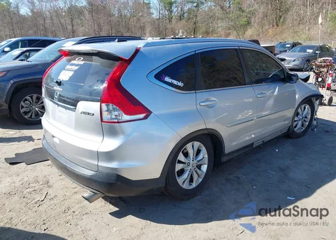 2012 Honda Cr-V Ex-L z USA, uszkodzony, nr VIN JHLRM4H70CC007265
